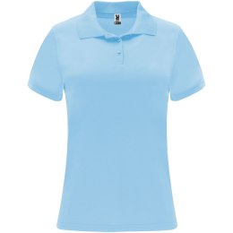 Monzha sportowa koszulka damska polo z krótkim rękawem błękitny (R04102H3)
