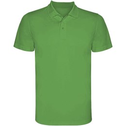 Monzha sportowa koszulka męska polo z krótkim rękawem green fern (R04045D1)