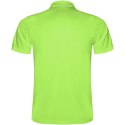 Monzha sportowa koszulka męska polo z krótkim rękawem lime / green lime (R04042X2)
