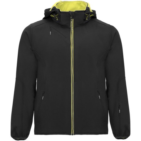 Siberia kurtka unisex typu softshell czarny (R64283O3)