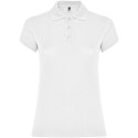 Star koszulka damska polo z krótkim rękawem biały (R66341Z2)