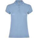 Star koszulka damska polo z krótkim rękawem błękitny (R66342H5)