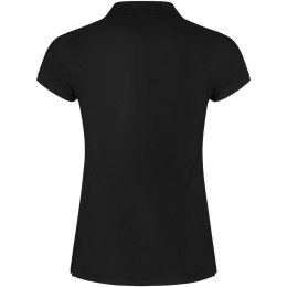 Star koszulka damska polo z krótkim rękawem czarny (R66343O1)