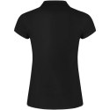 Star koszulka damska polo z krótkim rękawem czarny (R66343O4)