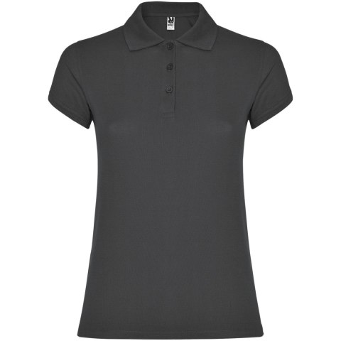 Star koszulka damska polo z krótkim rękawem dark lead (R66344B2)