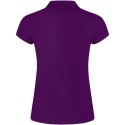 Star koszulka damska polo z krótkim rękawem fioletowy (R66344H2)