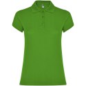 Star koszulka damska polo z krótkim rękawem grass green (R66345C1)