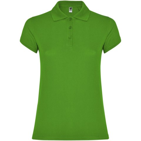 Star koszulka damska polo z krótkim rękawem grass green (R66345C3)