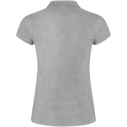 Star koszulka damska polo z krótkim rękawem marl grey (R66342U1)