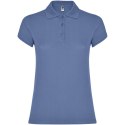 Star koszulka damska polo z krótkim rękawem riviera blue (R66341V1)