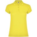 Star koszulka damska polo z krótkim rękawem żółty (R66341B2)