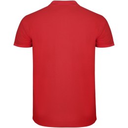 Star koszulka dziecięca polo z krótkim rękawem czerwony (K66384IJ)