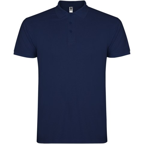 Star koszulka dziecięca polo z krótkim rękawem navy blue (K66381RC)