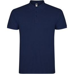 Star koszulka dziecięca polo z krótkim rękawem navy blue (K66381RE)