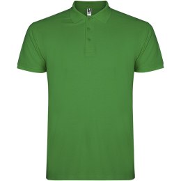 Star koszulka dziecięca polo z krótkim rękawem tropical green (K66385UE)