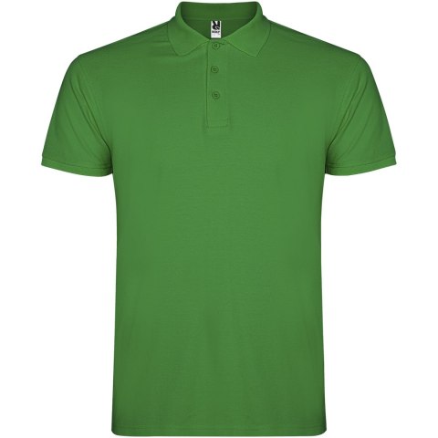 Star koszulka dziecięca polo z krótkim rękawem tropical green (K66385UE)