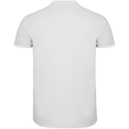 Star koszulka męska polo z krótkim rękawem biały (R66381Z2)