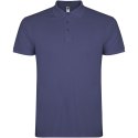 Star koszulka męska polo z krótkim rękawem blue denim (R66381K1)