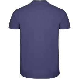 Star koszulka męska polo z krótkim rękawem blue denim (R66381K4)
