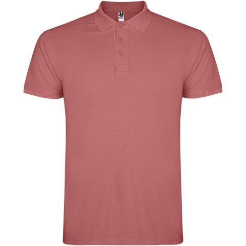 Star koszulka męska polo z krótkim rękawem chrysanthemum red (R66384K1)