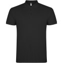 Star koszulka męska polo z krótkim rękawem czarny (R66383O5)
