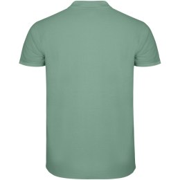 Star koszulka męska polo z krótkim rękawem dark mint (R66383C1)