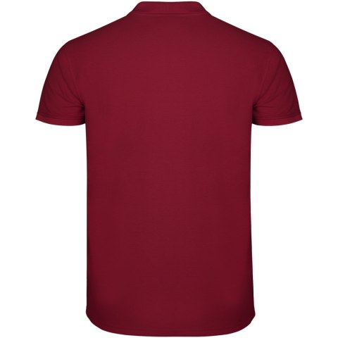 Star koszulka męska polo z krótkim rękawem garnet (R66382P3)