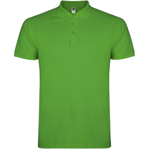 Star koszulka męska polo z krótkim rękawem grass green (R66385C2)