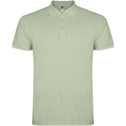 Star koszulka męska polo z krótkim rękawem mist green (R66385Q2)