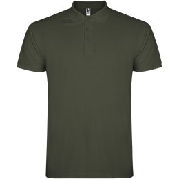 Star koszulka męska polo z krótkim rękawem venture green (R66384Y3)