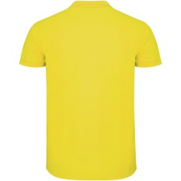 Star koszulka męska polo z krótkim rękawem żółty (R66381B5)