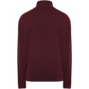 Ulan bluza unisex z zamkiem błyskawicznym na całej długości garnet (R64392P1)