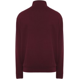 Ulan bluza unisex z zamkiem błyskawicznym na całej długości garnet (R64392P1)