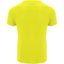 Bahrain sportowa koszulka dziecięca z krótkim rękawem fluor yellow (K04071CM)