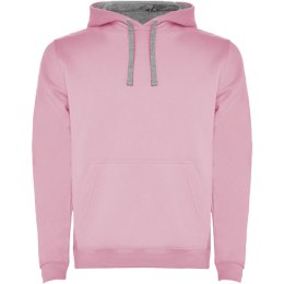Urban dziecięca bluza z kapturem light pink / marl grey (K10678FG)