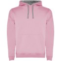 Urban dziecięca bluza z kapturem light pink / marl grey