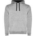 Urban męska bluza z kapturem marl grey / black (R10678J1)