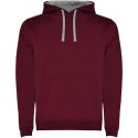 Urban męska bluza z kapturem maroon / marl grey (R10678I3)