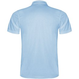 Monzha sportowa koszulka dziecięca polo z krótkim rękawem błękitny (K04042HD)