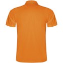 Monzha sportowa koszulka dziecięca polo z krótkim rękawem fluor orange (K04043LH)