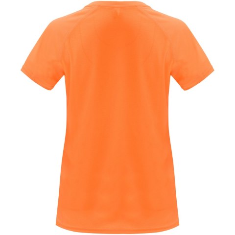 Bahrain sportowa koszulka damska z krótkim rękawem fluor orange