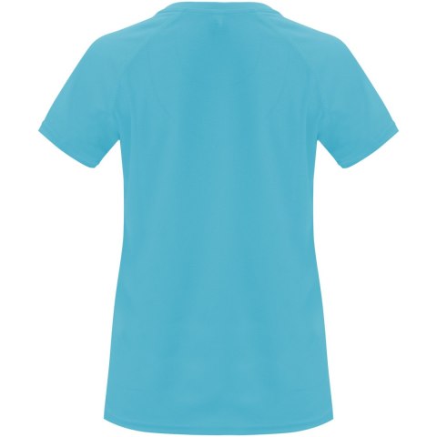 Bahrain sportowa koszulka damska z krótkim rękawem turkusowy