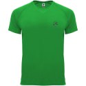 Bahrain sportowa koszulka dziecięca z krótkim rękawem green fern (K04075DD)