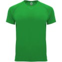 Bahrain sportowa koszulka dziecięca z krótkim rękawem green fern (K04075DM)