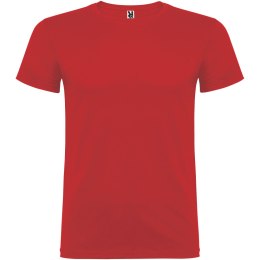 Beagle koszulka dziecięca z krótkim rękawem czerwony (K65544IC)