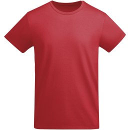 Breda koszulka dziecięca z krótkim rękawem czerwony (K66984IE)