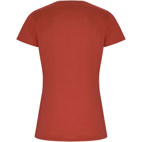 Imola sportowa koszulka damska z krótkim rękawem czerwony