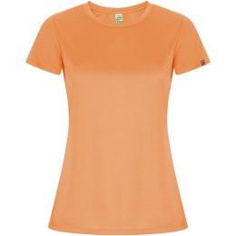 Imola sportowa koszulka damska z krótkim rękawem fluor orange (R04283L1)