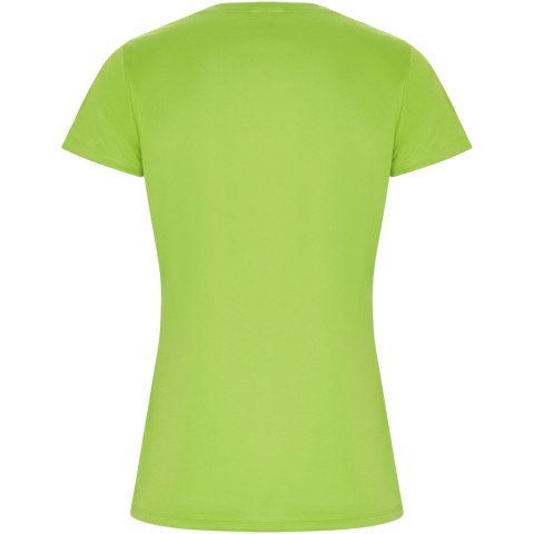 Imola sportowa koszulka damska z krótkim rękawem lime / green lime