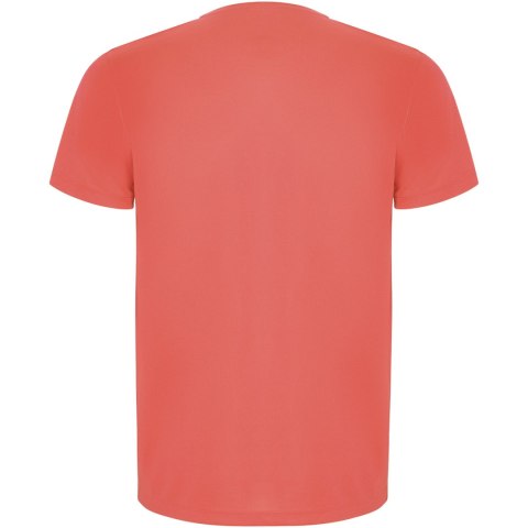 Imola sportowa koszulka męska z krótkim rękawem fluor coral
